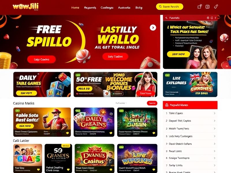 Explore wowjili.com, the official hub for top-tier online gambling games including Jili Slots, live dealer tables, and pokies. Play responsibly and win real money on Australia's premier gambling platform.